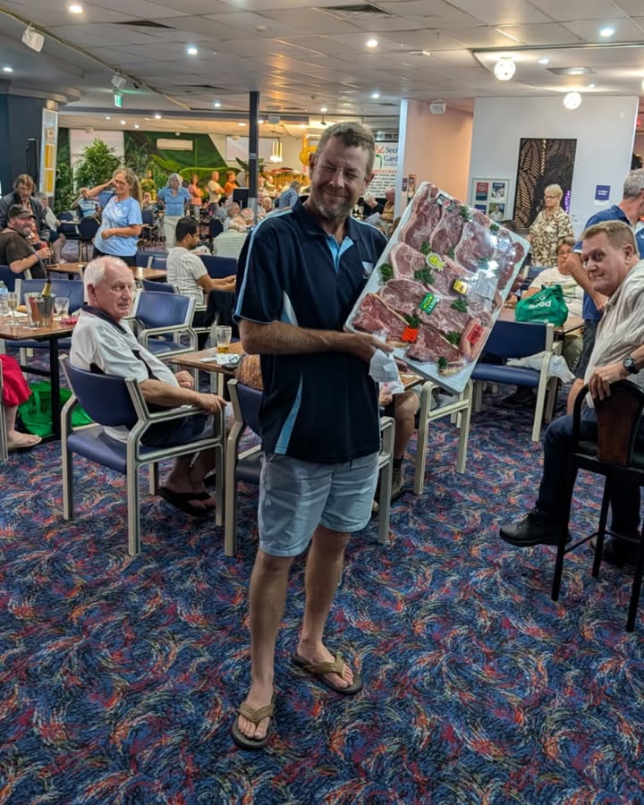Featured image for “Matt Wins Friday Raffle at Newcastle United Sports Club”