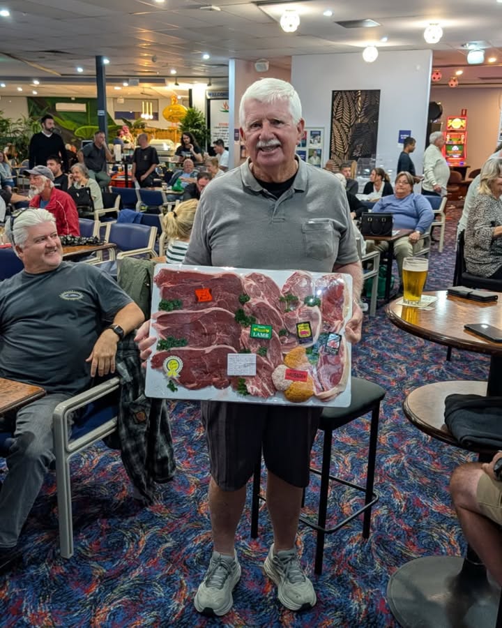 Featured image for “Congratulations Ross – Friday Raffles Big Win at Newcastle United Sports Club”