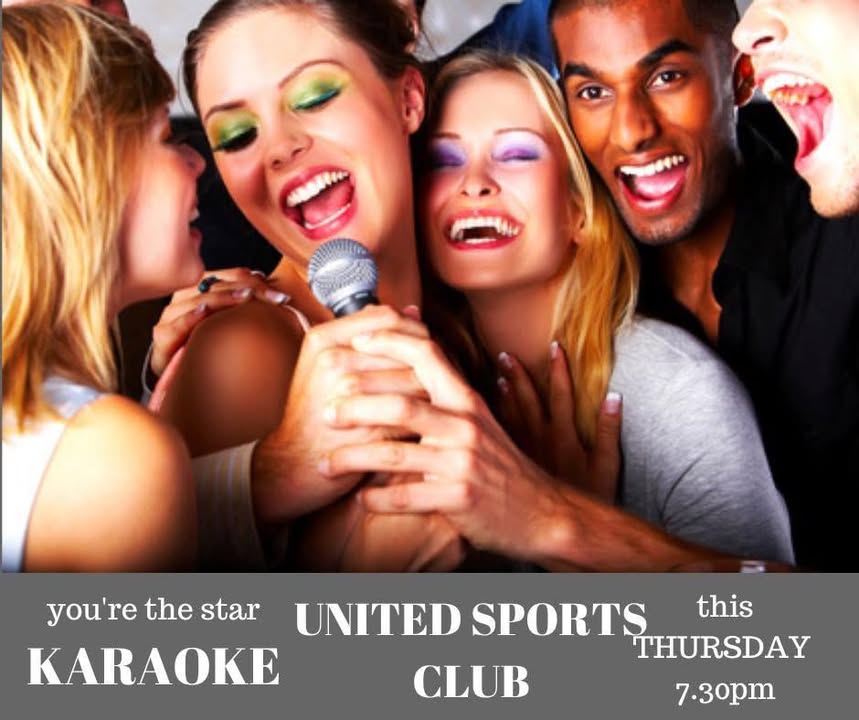 Featured image for “Thursday Night Karaoke and Raffles at Newcastle United Sports Club”