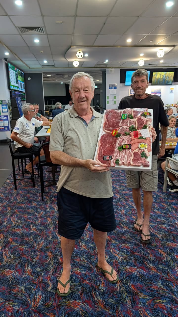 Featured image for “Saturday Meat Tray Raffle Winner at Newcastle United Sports Club”