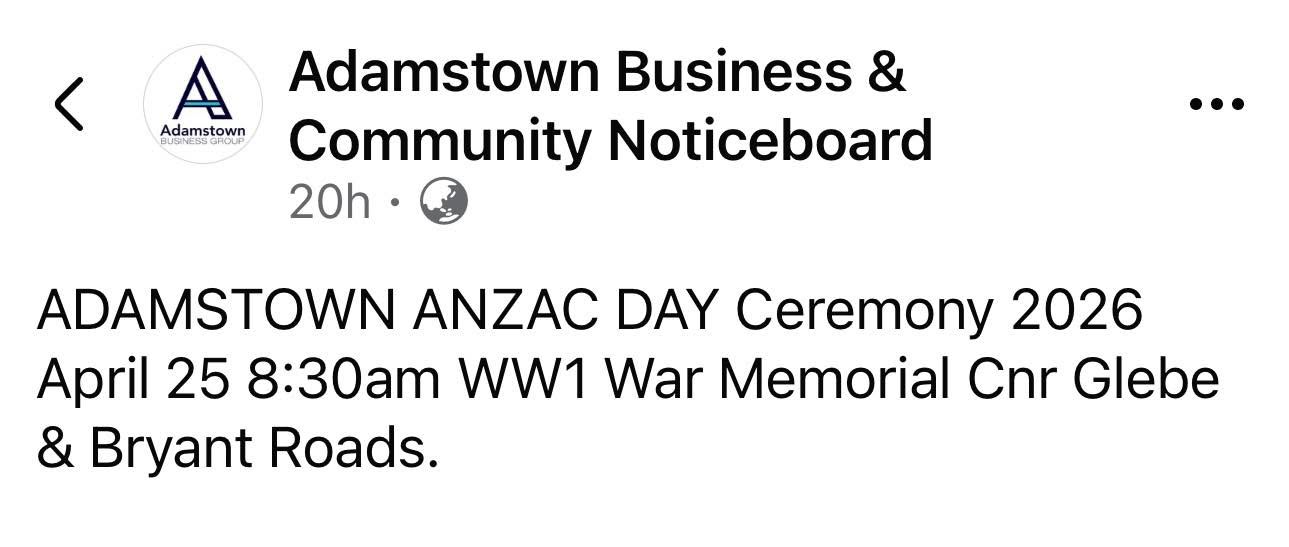 Featured image for “ANZAC Day at Newcastle United Sports Club”