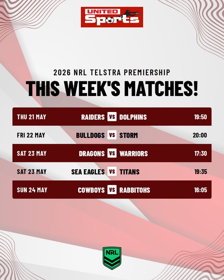 Featured image for “Watch the 2026 NRL Telstra Premiership at Newcastle United Sports Club”