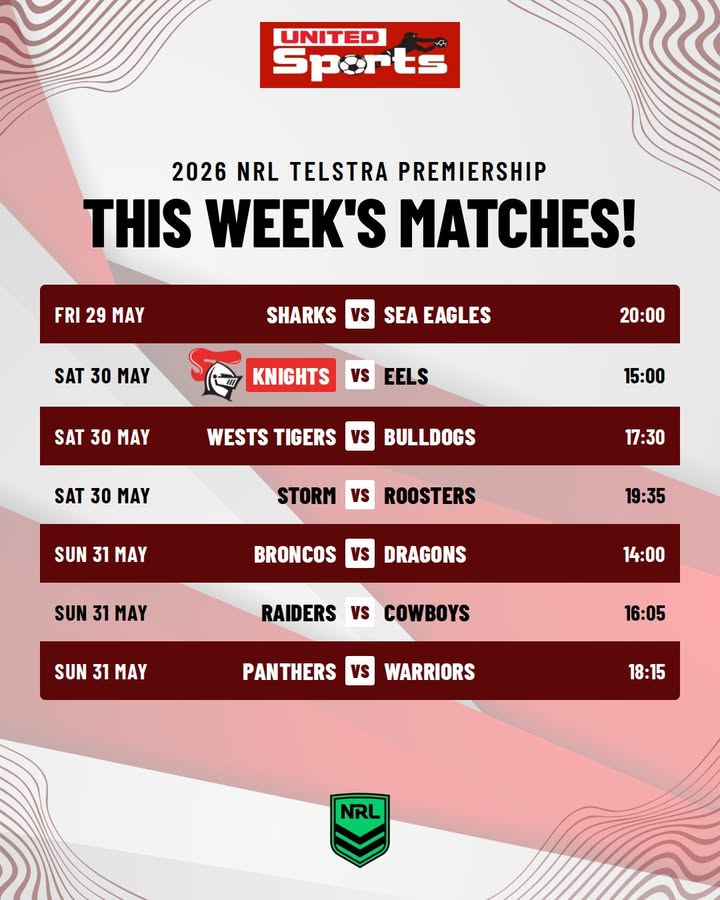 Featured image for “Watch the 2026 NRL Telstra Premiership Live at Newcastle United Sports Club”