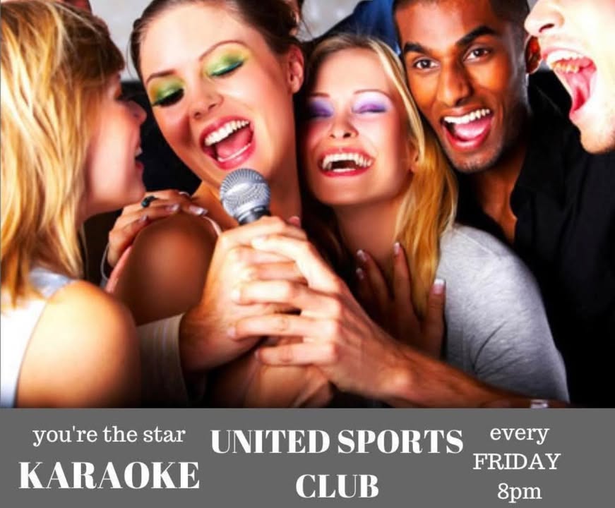 Featured image for “Karaoke Every Friday Night at Newcastle United Sports Club”