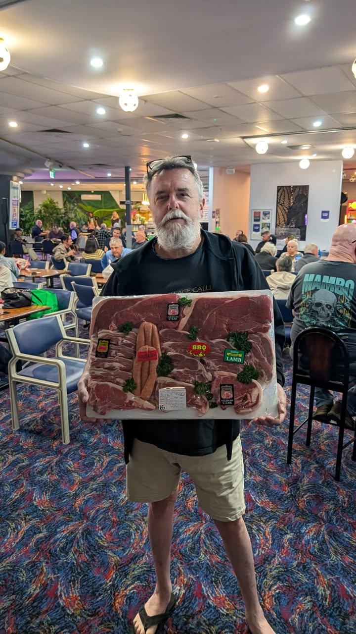 Featured image for “Tom Takes Home a Meat Tray Win at Newcastle United Sports Club”